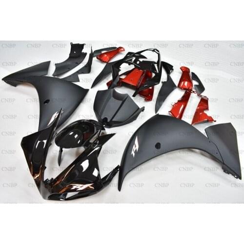 For YAMAHA YZFR1 2009 - 2011 Bodywork YZF1000 R1 2011 Full Body Kits YZF R1 2009 Black Red Plastic Fairings