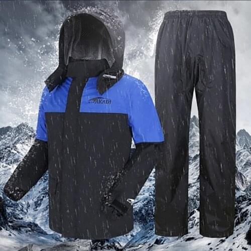 Motorcycle Rain Coat Men Waterproof Raincoat Cycling Raincoat Outdoor Men Women chubasquero hombre Rainsuits LZG038