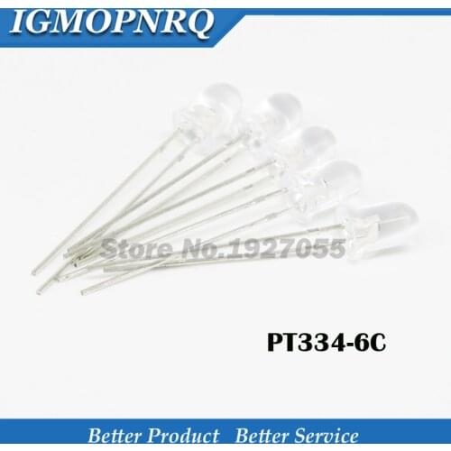 10pcs/lot PT334-6C 5MM photodiodes photodiode new