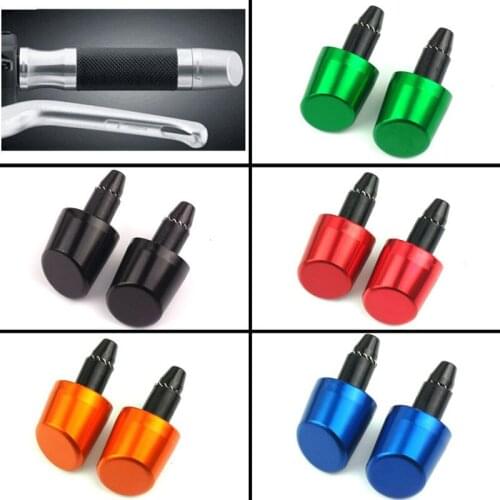 FZ800 FZ8N FJR1300 V-MAX 7/8'' 22mm Motorcycle sporter CNC Aluminum Handlebar Grips ends Bar Ends Handlebar Caps