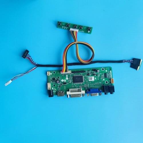 Kit For B156XW02 V3/V0/V1/V2/V4/V6/V7 1366X768 40pin Panel monitor HDMI-compatible Controller board DVI LED LCD VGA Screen