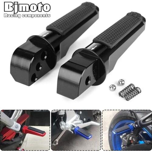Motorcycle Foot Pegs Rear Passenger Pedal Bike For KAWASAKI Z800 Z800E Z900 Z900RS CAFE Z400 Z650 Z750 Z1000 NINJA 650/400 ER-6F