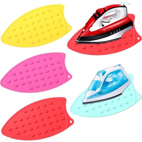 2020 New Creative Silicone Iron Hot Rest Pad Mat Rest Ironing Pad Insulation Boards Safe Surface Iron Stand Mat Hot
