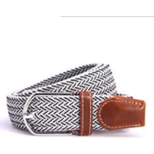 Aoluolan brand Stretch Waist For Jeans Elastic Nylon Belt pin Buckle belt spot mens womens belt canvas belt