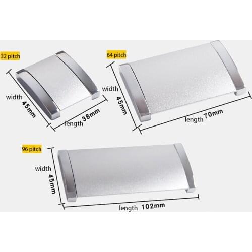 Free punching Cabinet Door Handle with Screw handle Drawer Invisible handle Furniture Knobs Handware Zinc Alloy Pull Handles