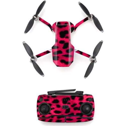 Leopard Print Style Skin Sticker for DJI Mavic Mini Drone And Remote Controller Decal Vinyl Skins Cover