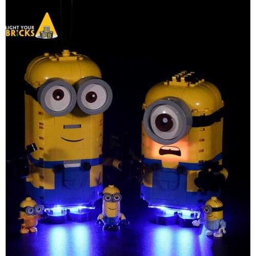 Led Light Kit For the Minions and Their Lair Lighting Set For 75551 Building Blocks Model (NOT include The Lego Set)