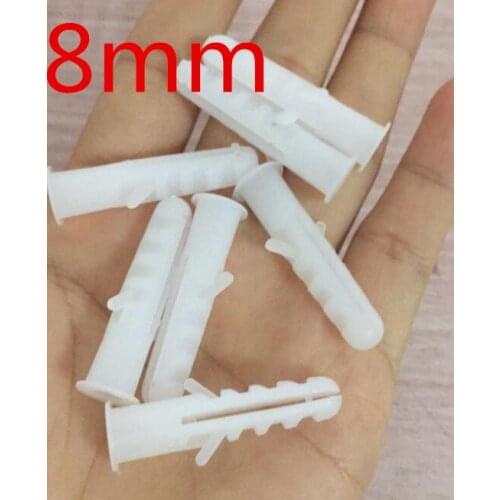 8mm screws nylon bulge anchor rubber plug anti-skid expansion tube