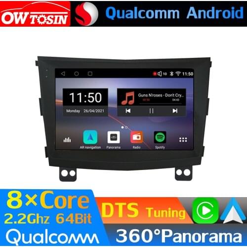 Qualcomm 8Core Android Car Multimedia For SsangYong Tivoli LUVi 2015-2019 360 Panoramic Radio GPS CarPlay Head Unit Optical HDMI