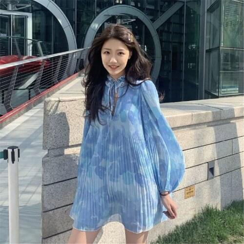 Синие летние платья Yunyiwa China At AliExpress