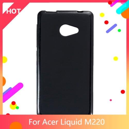 Liquid M220 Case Matte Soft Silicone TPU Back Cover For Acer Liquid M220 Phone Case Slim shockproof