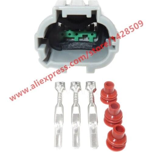 10 Sets 3 Pin Electric Waterproof Automotive Connector Auto Plastic Sealed Female Plug PB291-03127