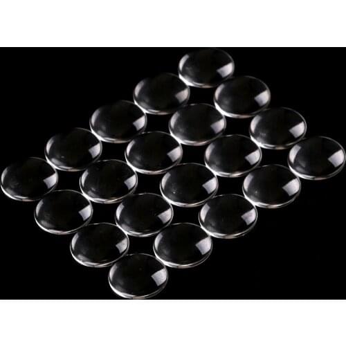 10 Pairs/lot Transparnt Glass Eye Chips For Blyth Doll Eye Accessories Parts DIY Modified Clear Color