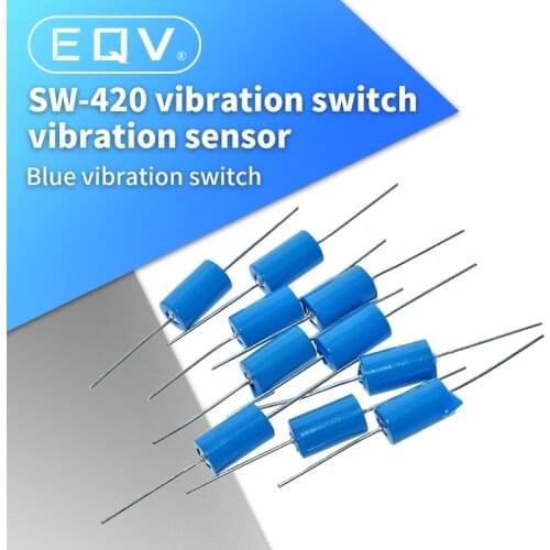 10PCS HDX-2 SW-420 Normally Closed Highly Sensitive Vibration Sensor Vibration switch
