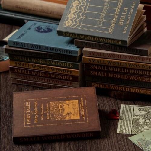 20sets/lot Memo Pads Sticky Notes Small collection Retro Junk Journal Scrapbooking Stickers Office School stationery