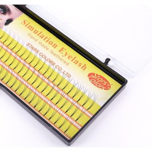 3D Makeup Eyelash 0.10mm C Curl 8/10/12mm Natural False Eyelashes Long Fake Lashes Soft Mink Eyelashes Extension