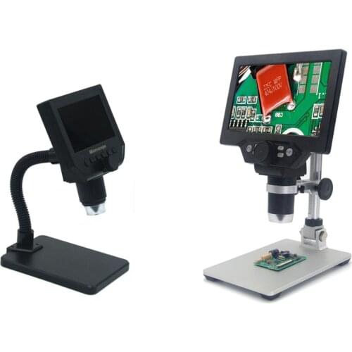 7 Inch LCD Display 12MP Zoom 1-1200x Digtial Microscope Handheld Endoscope