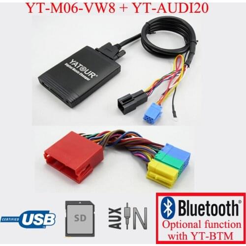 Yatour car stereo MP3 player for Audi A2 A3 A4 S4 A6 S6 A8 S8 Allroad TT