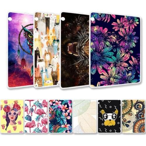 Tablet Case For Huawei MediaPad T5 10.1" T3 9.6 8.0 Cover For Media Pad M6 10.8 8.4 M3 lite 8 10.1 Honor WaterPlay 8.0 10.1 inch