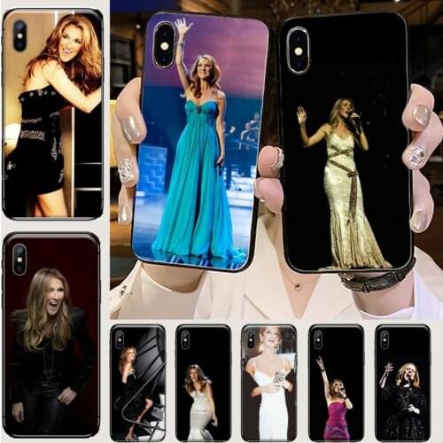 Celine Dion Phone Case for iPhone 11 12 mini pro XS MAX 8 7 6 6S Plus X 5S SE 2020 XR