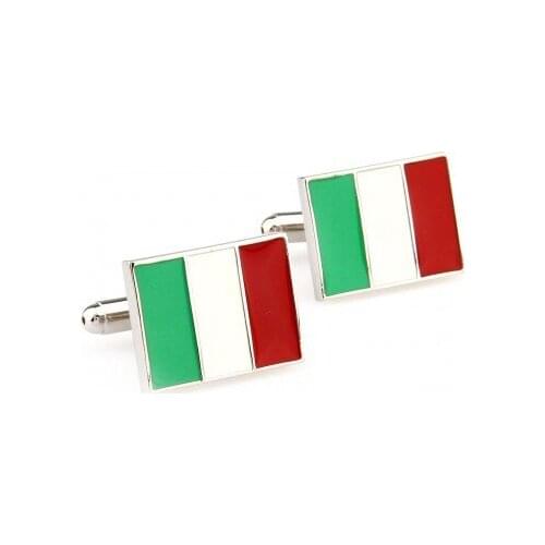 Italy Flag Cufflink 15 Pairs Free Shipping