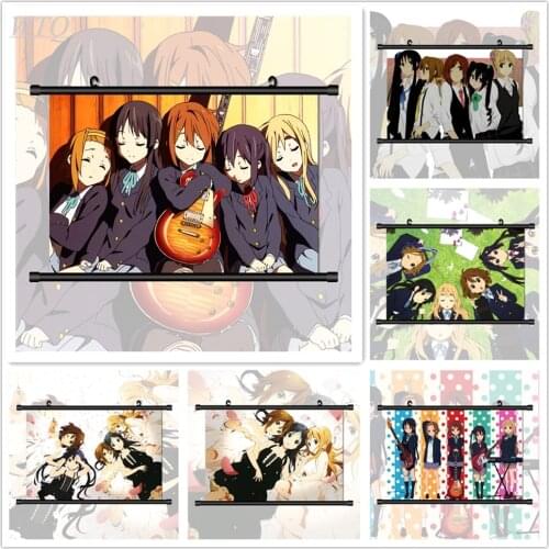 K-ON! Anime Manga HD Print Wall Poster Anime Posters Wall Poster Canvas Painting Wall Decor Posters Wall Art Picture Home Decor
