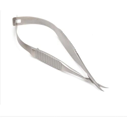 8.5 cm Stainless Steel Microscopic Instruments elbow Micro Scissors