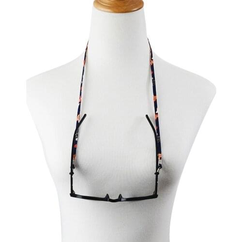 Fashion Colorful Fabric Glasses Chain Sunglasses Chain Sunglasses Masked Glasses Gold Chain Lanyard