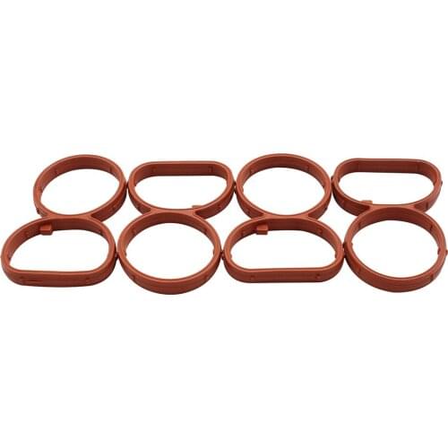 Intake Manifold Gasket Set 4pcs Intake Manifold Sealing Rings for BMW N47 car Accessories