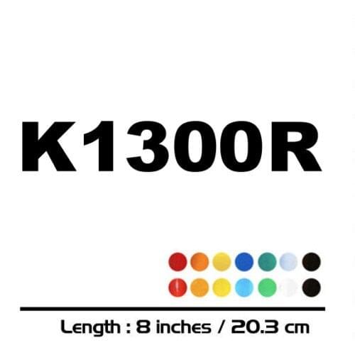 Motorcycle decals sign bike Fuel tank Wheels Fairing notebook baggage helmet reflective MOTO car sticker For BMW K1300R