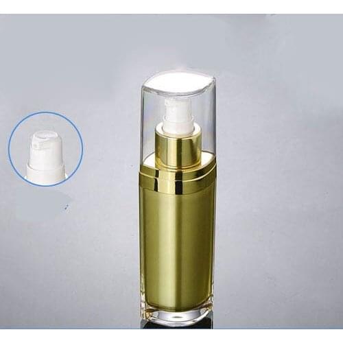 NEW 120ML GOLD acrylic eye shape pump lotion bottle cosmetic container press pump bottle Cosmetic bottle Cosmetic Packaging