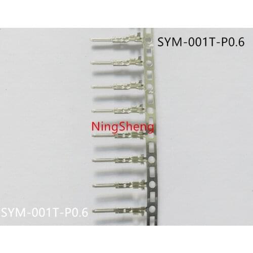 Original new 100% connector pin for SYM-001T-P0.6 tin wiring common terminal