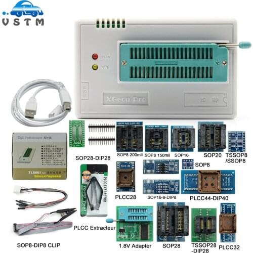 2021 Newest V11 TL866II Plus TL866II USB Universal Minipro Programmer Bios Nand flash 24 93 25 mcu with SPI Driver