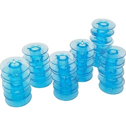 20/25PCS bobbins With Box Clear Plastic Bobbins Pfaff bobbin Home sewing machine 9033P