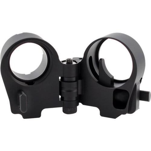 Folding Rear Adapter Fold The Nut Ring+Nut Tactical AR Folding Stock Adapter for AR-15 &AR-10 Rifle Set Ups Hunting Accessories