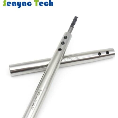 SLD8-C20-200 side lock with screw straight shank Deep working anti-vibration Straight shank small diameter extension shank