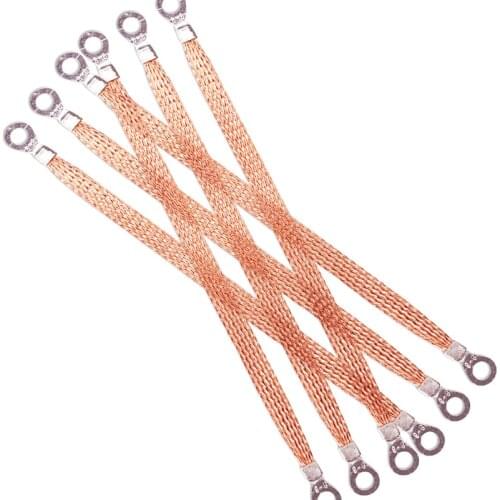 Span cable / bridge connection ground wire copper braid copper clad aluminum2.5 square 20cm / 25cm / 30cm / box connectio