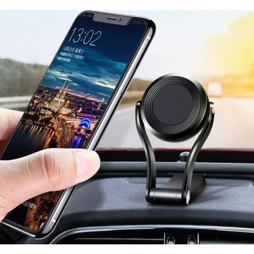 U90C Car Phone Magnetic Clip-on Stand Portable Cell Phone Adhesive Holder Mount PC Mobile Phone Holder