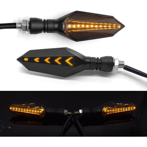 Universal Motorcycle 12V LED Turn Signal Lights Blinker Front Rear Lights For Suzuki GSR750 GSXS750 GSXR 750 600 SFV SV 650 RM85