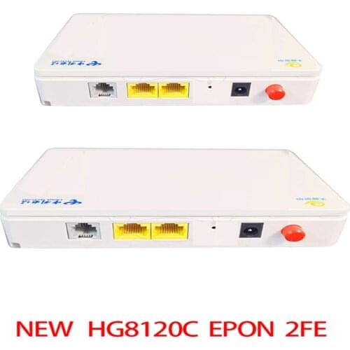 10pcs/lot HG8120C XPON GPON 2FE ONU OLT,Optical Network Terminal used Second-hand products Without power adapter