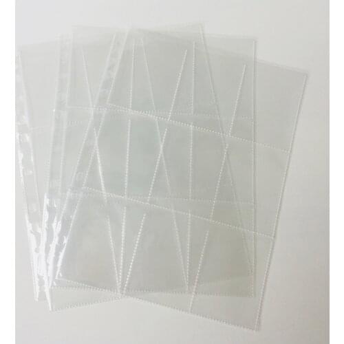 10 pages Choice, 9-Pocket Clear Series Card Album Page/Binder Protector Mtg TCG Pokemon Yu-Gi-Oh Card Binder Pages