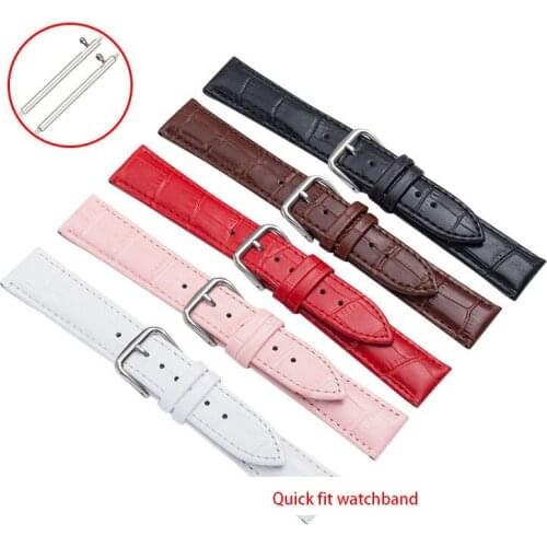 18 20 22 mm Strap for Garmin Vivoactive 3 4/4S Calfskin Leather Watchband Quick Release Watch Band Venu SQ 2 2S Venu2 Wrist Belt