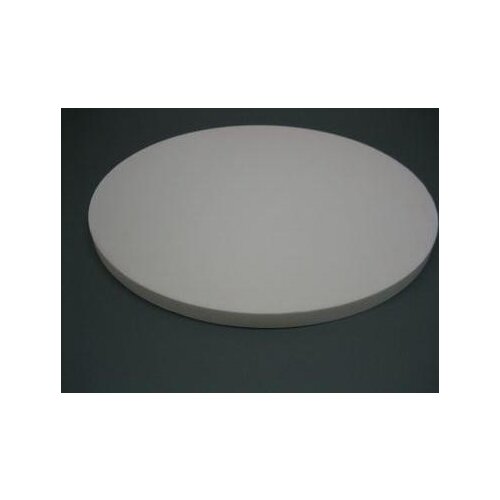 99% Alumina Ceramic Plate , Circular , Insulated , Wear-resisting , diameter=105mm