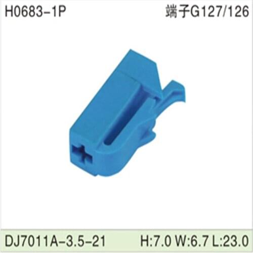 Free shipping 500pcs DJ7011A-3.5-21 3.5mm 1Pin AMP Car Electrical Wire Connectors for AUdi,VW，BMW，Mitsushi,Toyota，Ford，NISSAN