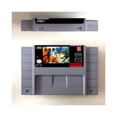 Gods - RPG Game Card US Version English Language Battery Save