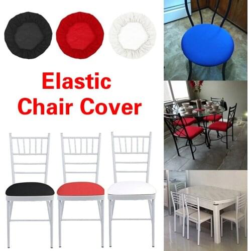 Modern Solid Color Seat Cover Spandex Elastic Chair Covers Office Seat Restaurant Wedding Hotel Banquet New Covers Chairs