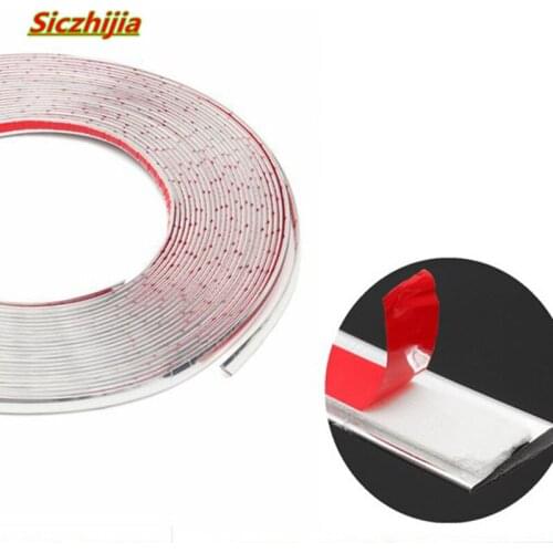 15 m DIY chrome sticker decorative sticker appearance for Kia Rio K2 K3 K5 K4 Cerato,Soul,Forte,Sportage R,SORENTO,Mohave