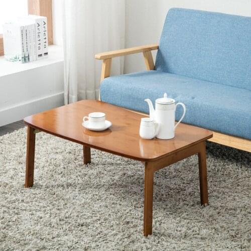 Home Folding Table Modern Minimalist Tatami Low Floor Coffee Table Solid Wooden Furniture Tea Table For Living Room Bay Window