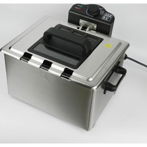 5L Electric Deep Fryer Commercial Electric Fryer French Fries Chicken Wings Smoke-free Potato Tower Household Frying Machine