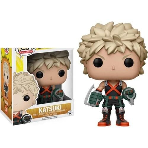 FUNKO Japanese Animation My Hero Academia Katsuki 249# Lemited Action Toy Figures Vinyl Figure Collectible Model Doll Toys